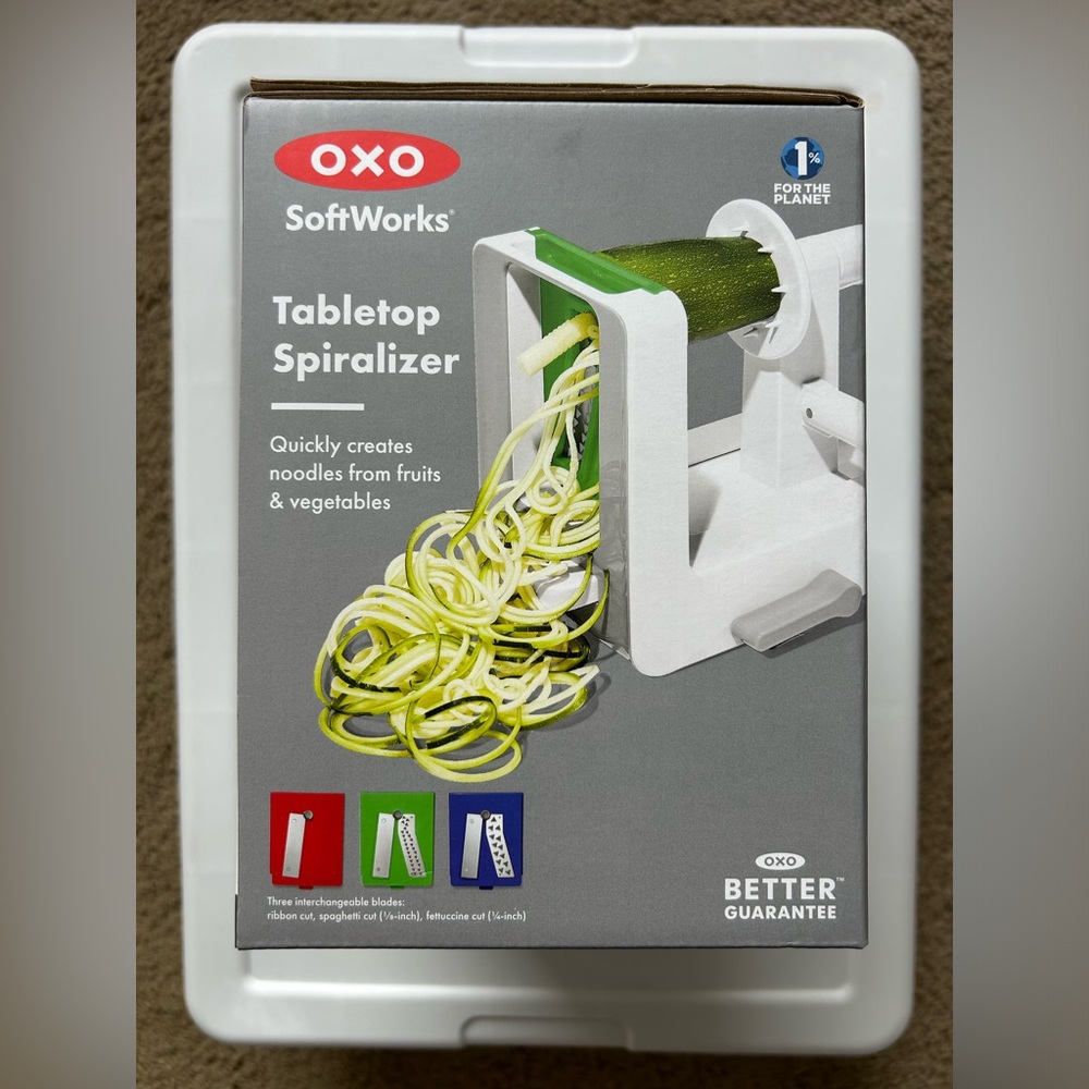 NIB OXO Tabletop Spiralizer